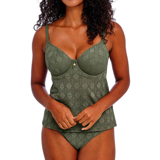 Freya Nomad Nights Plunge Tankini Top