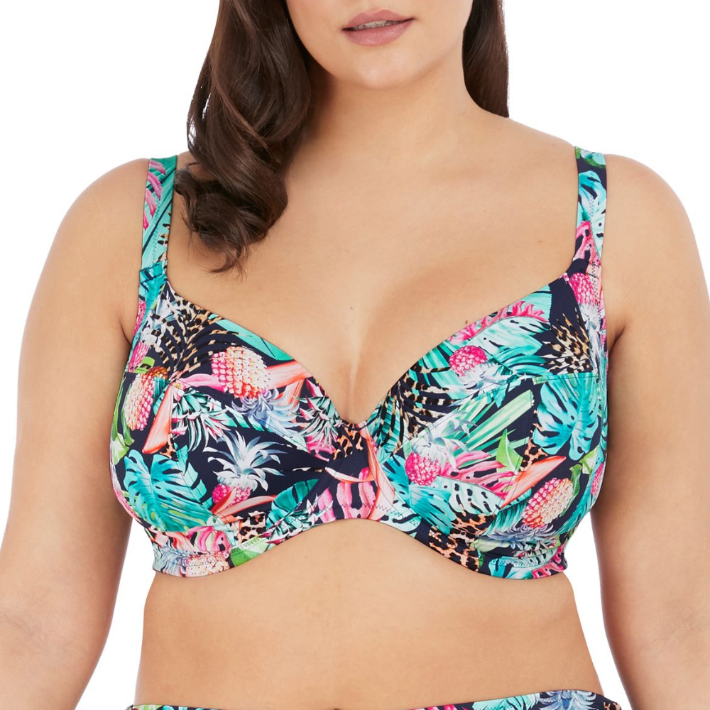 Pina Colada UW Plunge Bikini Top