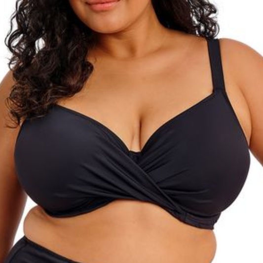 Plain Sailing Plunge Bikini Top