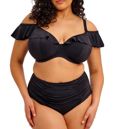 Plain Sailing Bardot Bikini Top