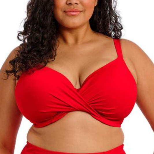 Plain Sailing Plunge Bikini Top