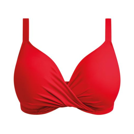 Plain Sailing Plunge Bikini Top