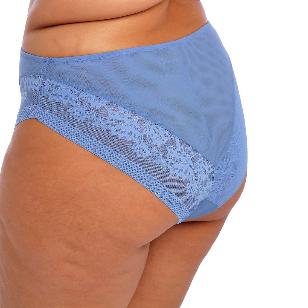 Nerina High Leg Brief Sahara Cornflower