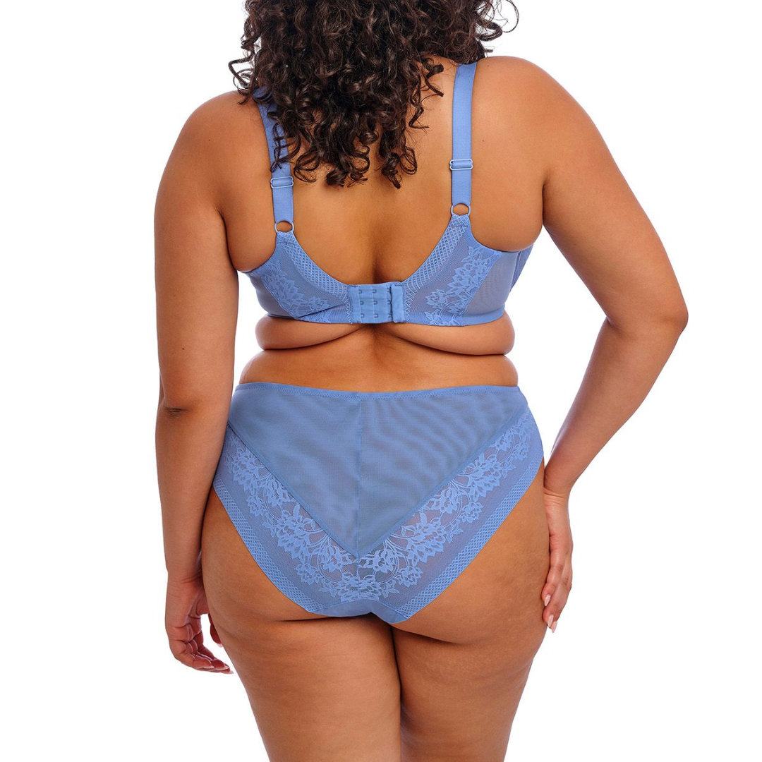 Nerina High Leg Brief Sahara Cornflower