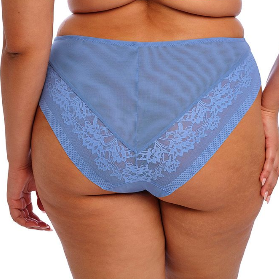 Nerina High Leg Brief Sahara Cornflower