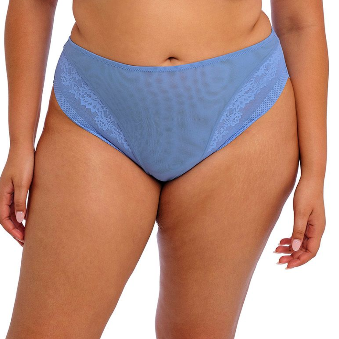 Nerina High Leg Brief Sahara Cornflower