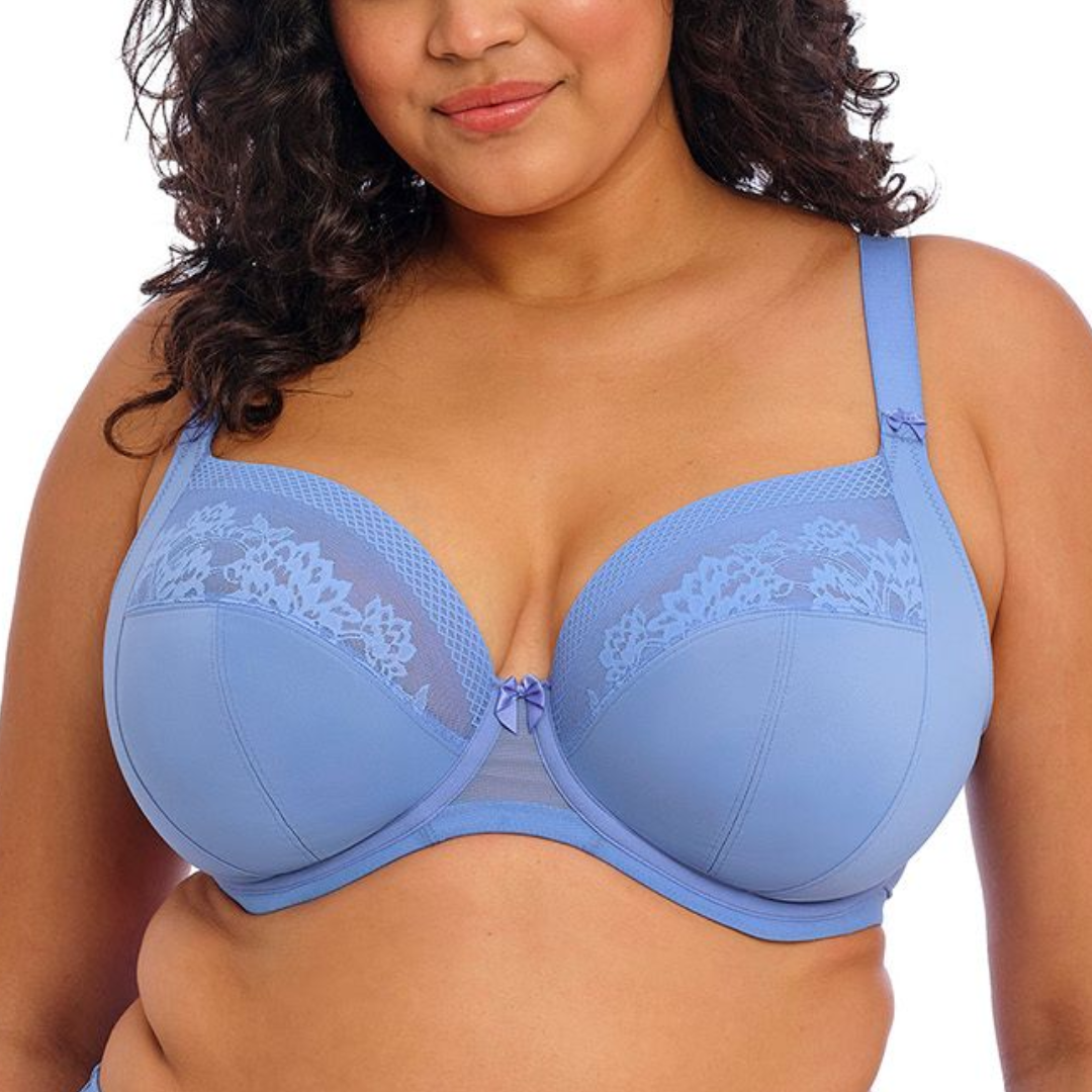Nerina UW Plunge Stretch Bra Cornflower