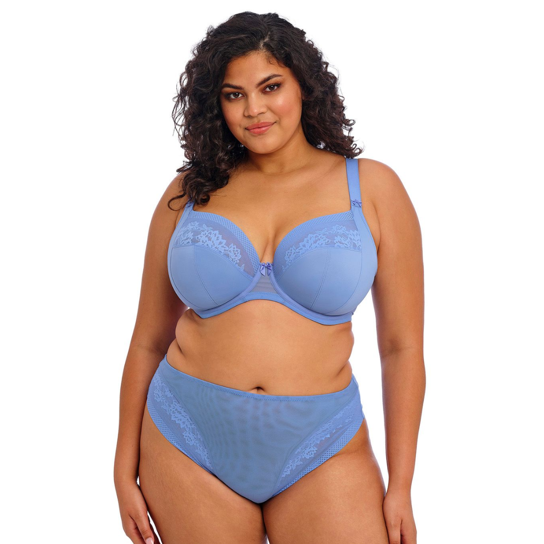 Nerina UW Plunge Stretch Bra Cornflower