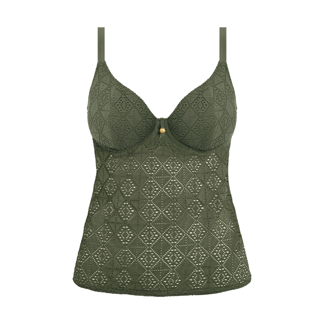 Freya Nomad Nights Plunge Tankini Top