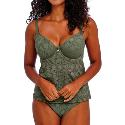 Freya Nomad Nights Plunge Tankini Top