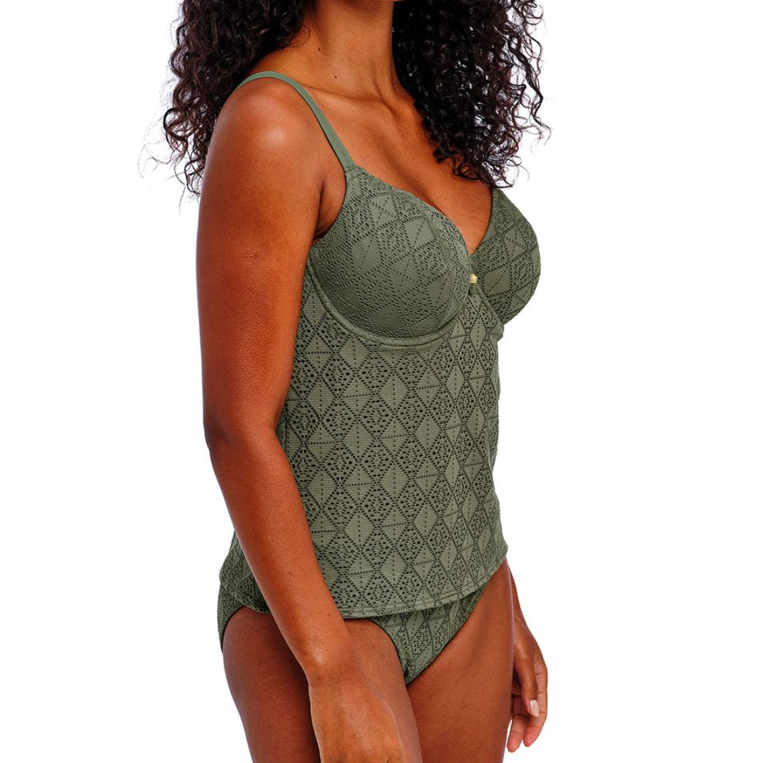 Freya Nomad Nights Plunge Tankini Top
