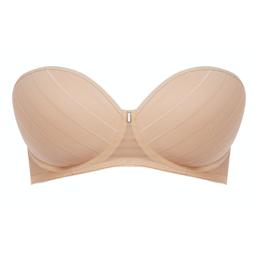 Freya Cameo Deco Strapless Moulded Bra