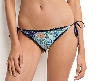 Milea Desert Folk Tie Side Bikini Bottom