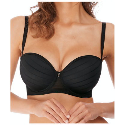 Freya Cameo Deco Strapless Moulded Bra