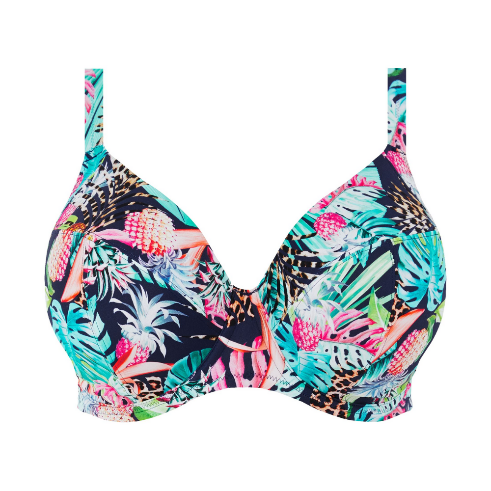 Pina Colada UW Plunge Bikini Top
