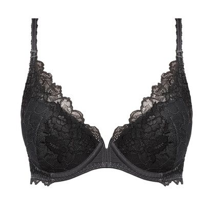black-lace-perfection-plunge-push-up-bra